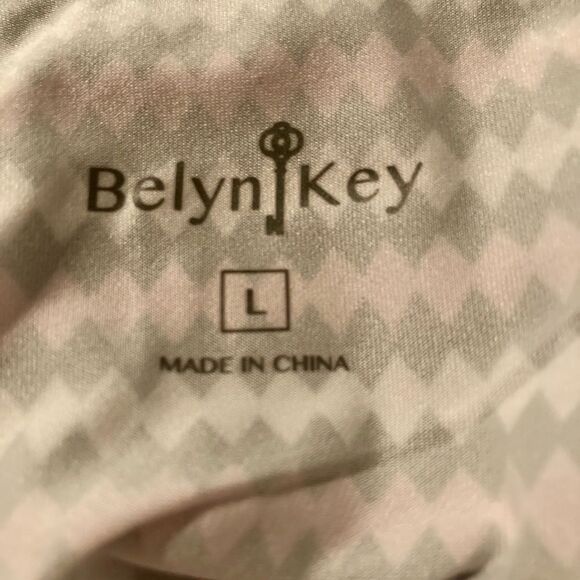 Belyn Key Skort Woman’s Size L Golf/Pickleball Panel Diamond Stripe - Picture 8 of 11